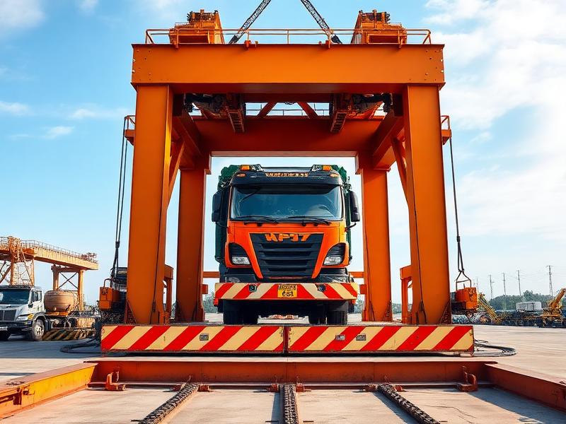 Cân ô tô điện tử 80 tấn công nghiệp